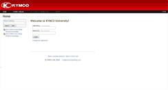 Desktop Screenshot of kymco.dulms.net